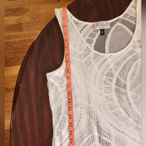 J balvin Beach cover up, cream off white, size Xl - Picture 9 of 11